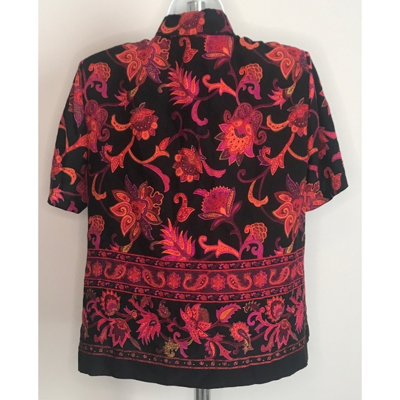 MADISON LEIGH 14P RED/PURPLE/ORANGE BLAZER JACKET - Picture 3 of 6